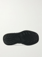 Balenciaga - Hamptons Logo-Appliquéd Distressed Leather Sneakers - Black