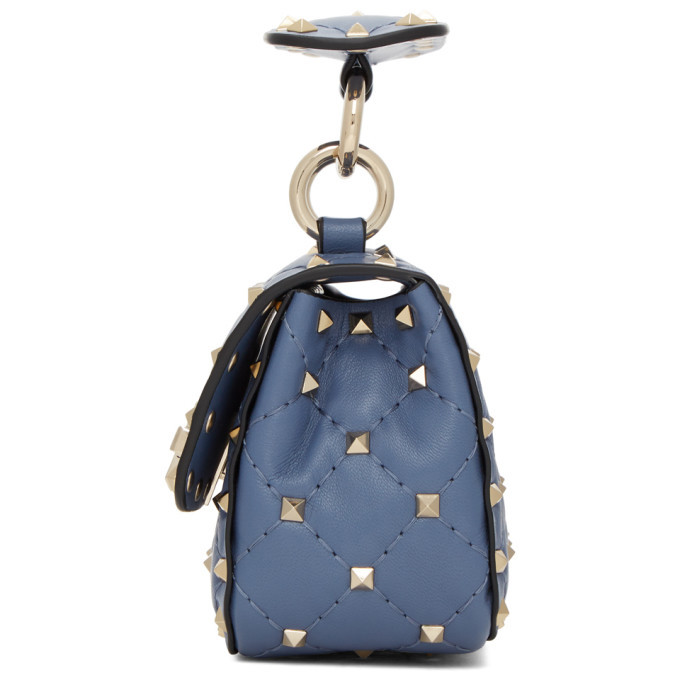 Cross body bags Valentino Garavani - Rockstud Spike medium sky blue bag -  NWB0122NAPE34