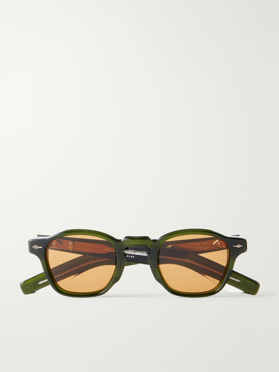 Jacques Marie Mage - Zephirin Round-Frame Acetate Sunglasses