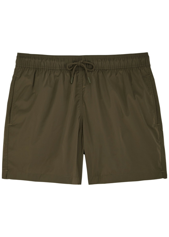 Photo: Frescobol carioca Salvador Shell Swim Shorts Khaki