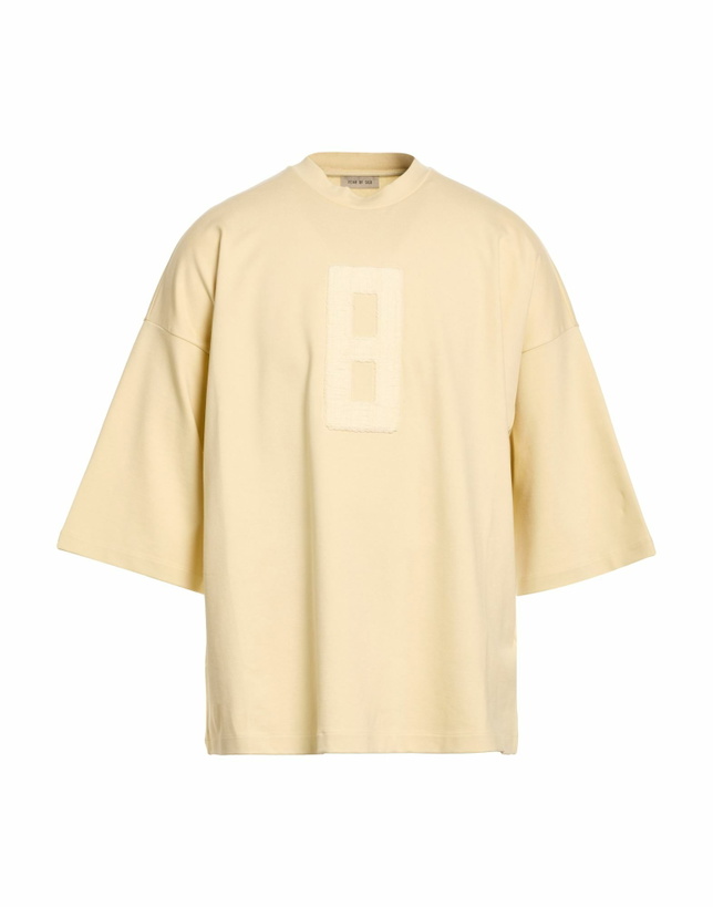 Photo: Fear Of God Mens T-shirt Pastel in Yellow