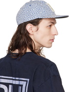 Rhude Blue & White Jacquard Cap