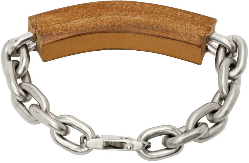 MM6 Maison Margiela Silver Chain Bracelet