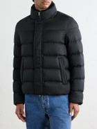 Herno - Arendelle Plush-Trimmed Quilted Shell Down Jacket - Black