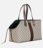 Gucci GG Web Stripe pet tote bag