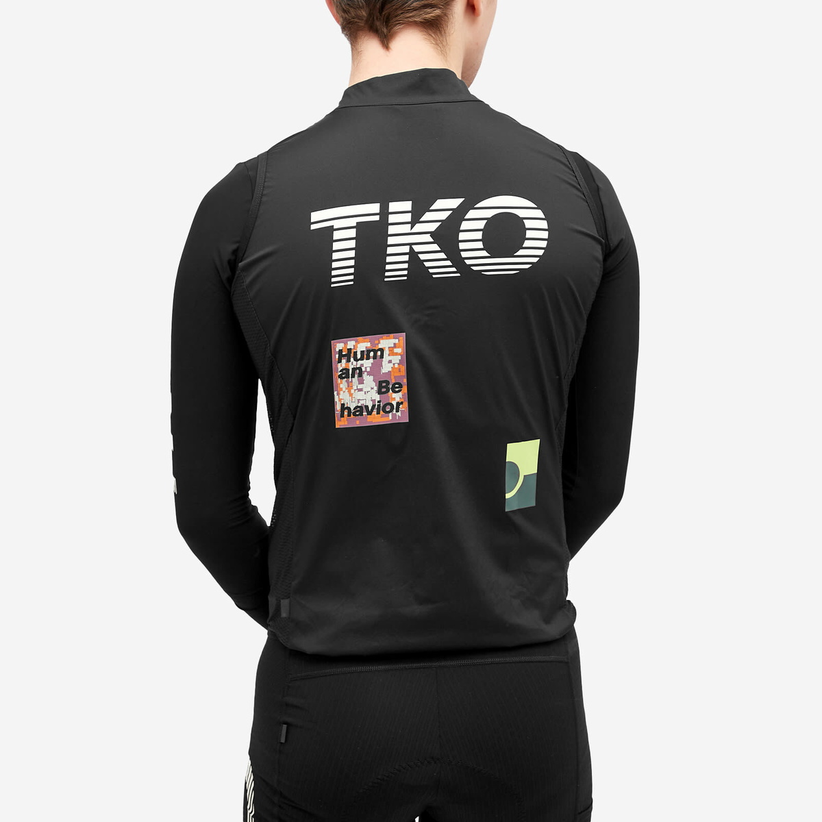 Pas Normal Studios Men's T.K.O. Mechanism Stow Away Gilet in Black