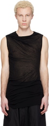 Julius Black Twist Neck T-shirt
