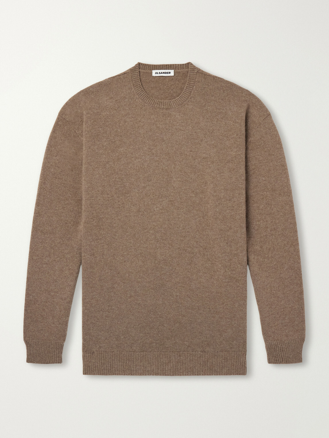 Jil Sander - Cashmere and Wool-Blend Sweater - Brown