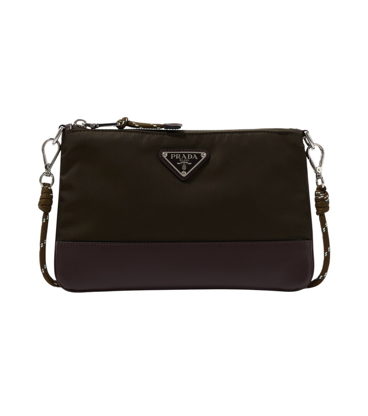 Photo: Prada Prada Speedrock Re-Nylon pouch with strap