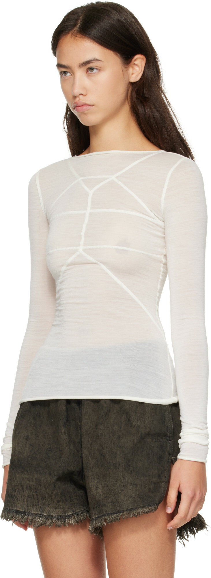 Rick Owens Off-White Tower LS Temple T-shirt