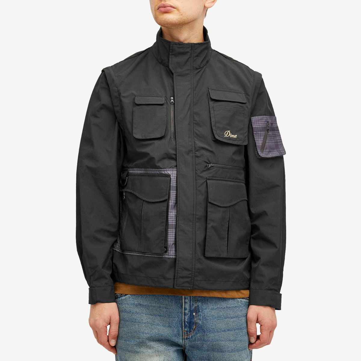 【DIME】 Cord Zip Jacket / Black dime-cord-zip-jacket-black-