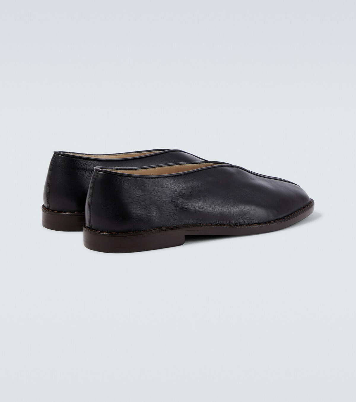 Lemaire Leather slip-on shoes