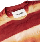 Story Mfg. - Grateful Tie-Dyed Organic Cotton-Jersey T-Shirt - Red