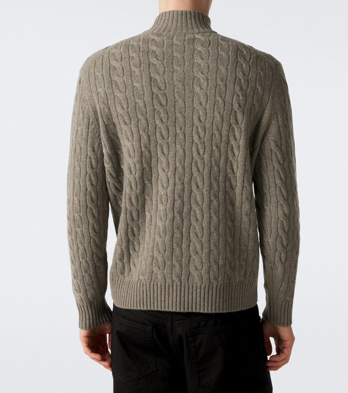 Arch4 Regent Street cable-knit cashmere cardigan
