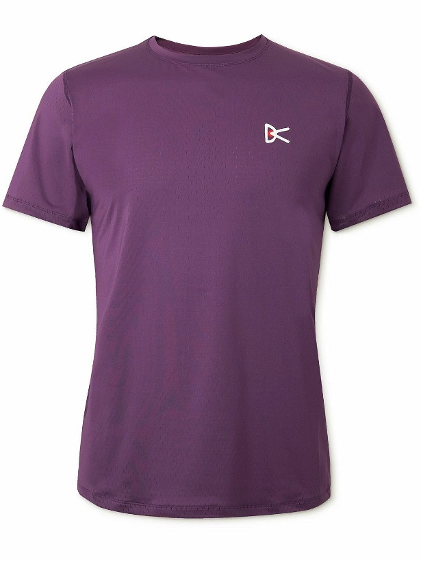 Photo: DISTRICT VISION - Slim-Fit Air-Wear Stretch-Mesh T-Shirt - Purple