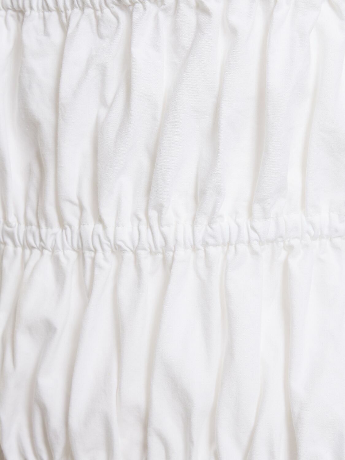 DESIGNERS REMIX Connor Strapless Cotton Midi Dress
