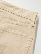 Sid Mashburn - Slim-Fit Straight-Leg Cotton-Blend Twill Trousers - Neutrals