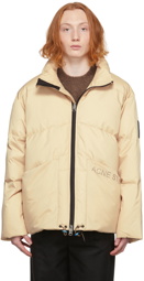 Acne Studios Beige Down Jacket