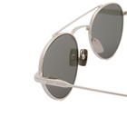 Saint Laurent Sunglasses Saint Laurent SL 97 Sunglasses in Silver/Grey 