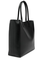 Valentino VLogo Locker Leather Tote - Black - One Size