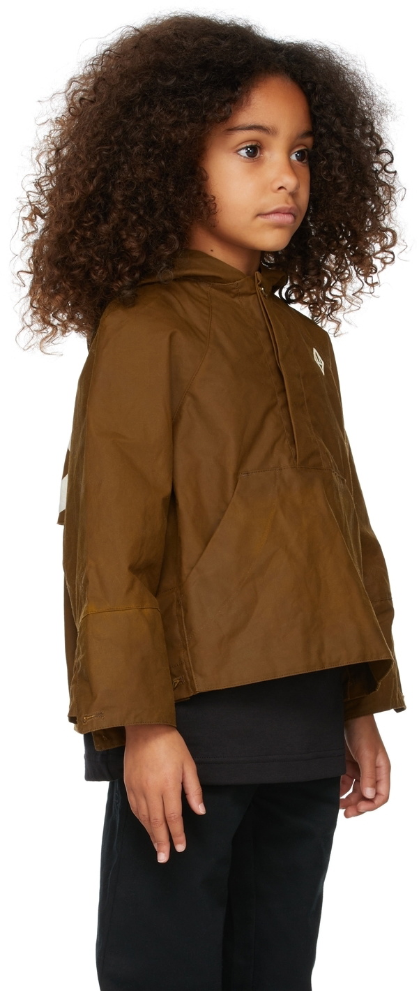 The Animals Observatory Kids Brown Logo Lion Jacket The Animals