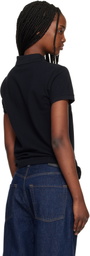 Maison Kitsuné Black Baby Fox Regular Polo