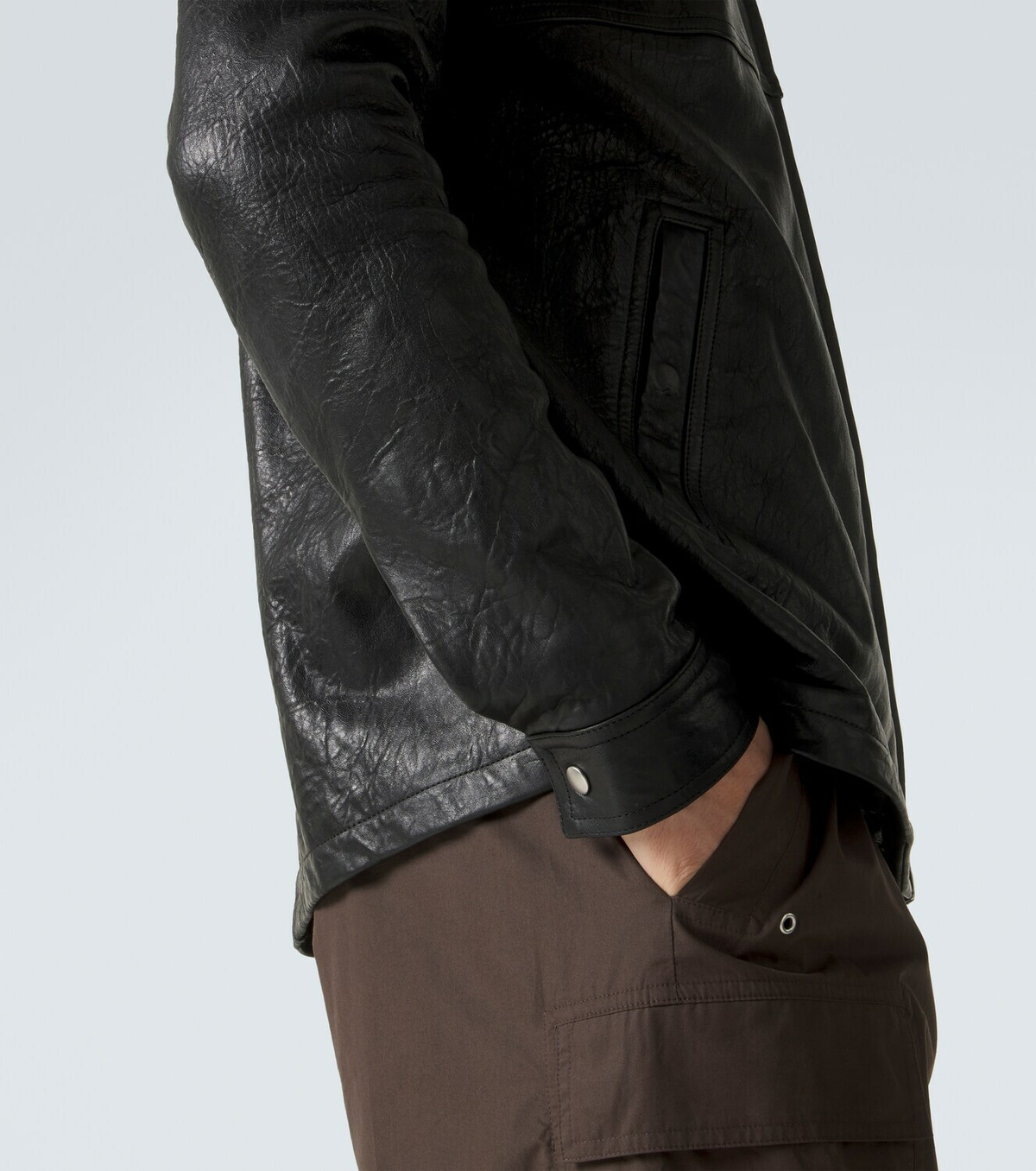 Rick Owens Brad leather jacket Rick Owens