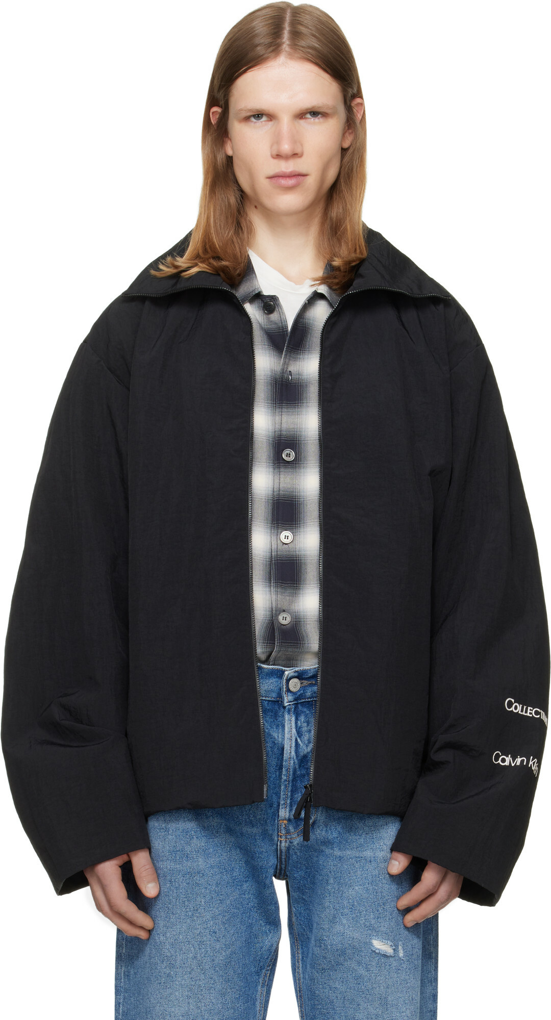 Calvin Klein Collection Black Preston Jacket