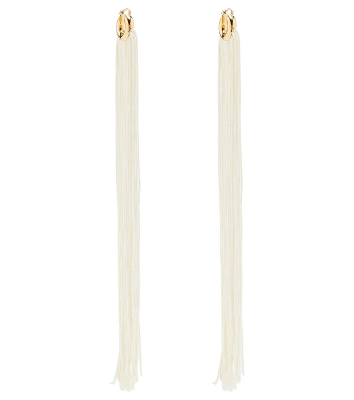 Photo: Jil Sander Fringed hoop earrings