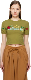 Andersson Bell Khaki Dasha Flower Garden T-Shirt
