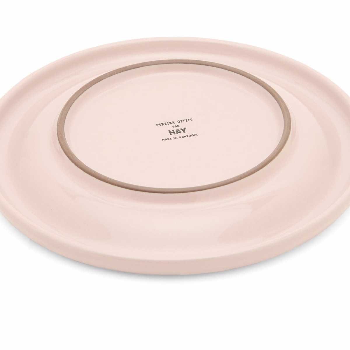 HAY Barro Side Plate - Set of 2 in Pink 