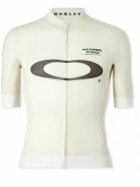 Pas Normal Studios - Oakley Mechanism Logo-Print Cycling Jersey - Neutrals