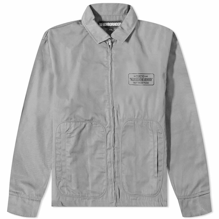 Photo: Neighborhood Men's Harrington Jacket in Grey