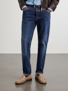 Brunello Cucinelli - Woven Leather Loafers - Brown