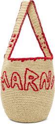 Marni Beige Nassa Medium Tote