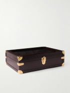 Rapport London - 10-Piece Croc-Effect Leather Watch Box