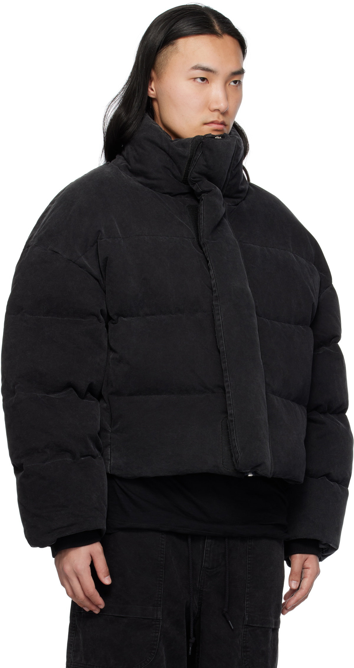 Entire Studios Black MML Puffer Down Jacket Entire Studios