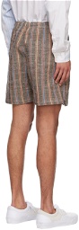 Schnayderman's Multicolor Linen Shorts