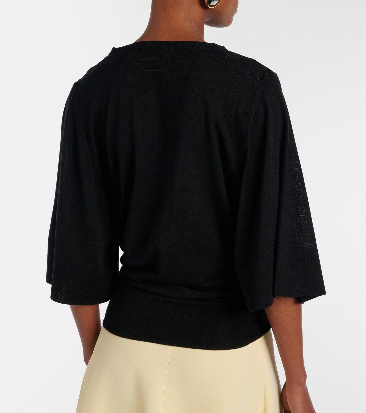 Jacquemus Mananco wool and silk sweater