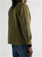 Nili Lotan - Charlie Cotton-Canvas Shirt Jacket - Green
