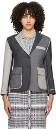 Thom Browne Gray Funmix Blazer