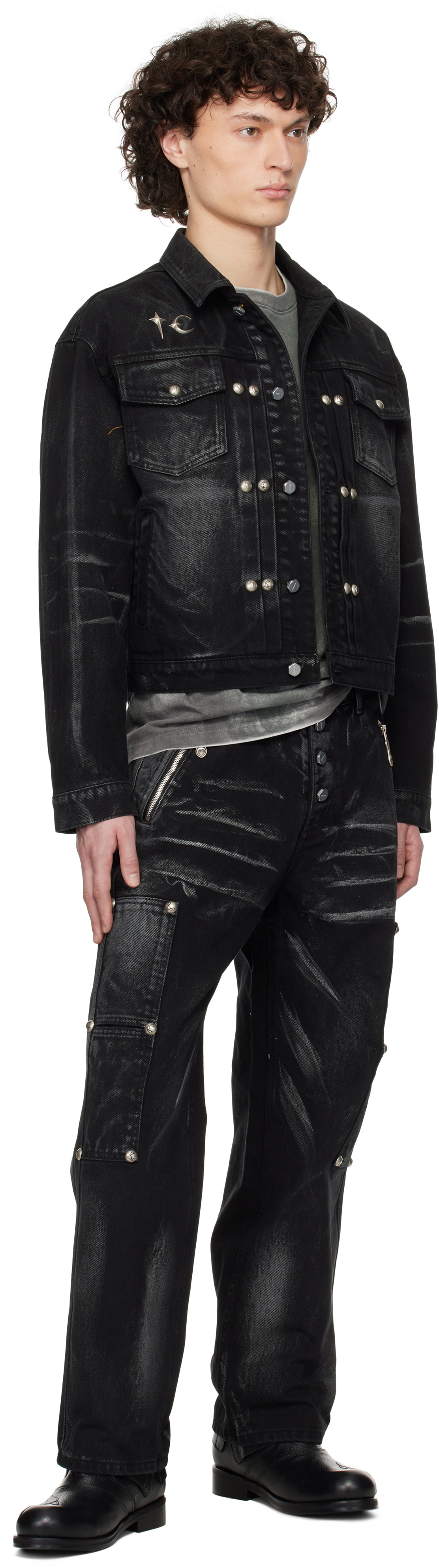 Thug Club Black Leave A Trace Jeans Thug Club