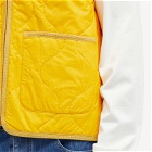 A Kind of Guise Men's Bogdan Quilted Vest in Mimosa