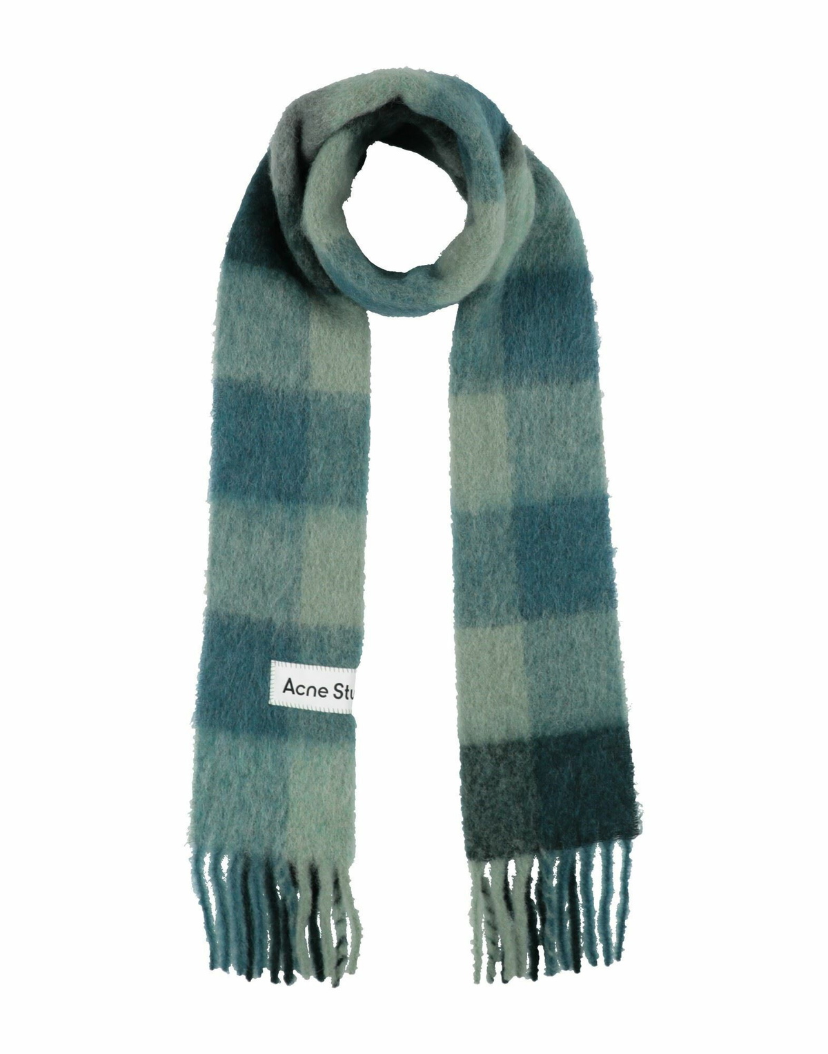 Acne Studios Womens Scarf Emerald in Green