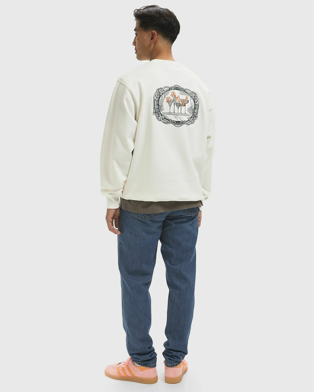 Drôle de Monsieur Le Sweatshirt Plateau White Men