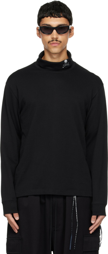 Photo: MASTERMIND WORLD Black Loopwheel Turtleneck