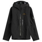 Arc'teryx Men's Alpha SV Gore-Tex Jacket in 24K Black