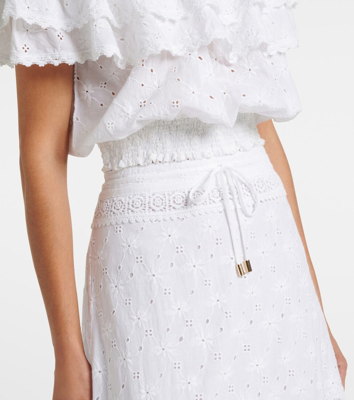 Melissa Odabash Alessia cotton maxi skirt