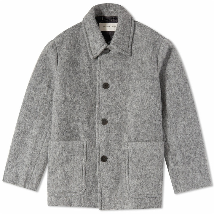 Photo: Dries Van Noten Men's Ronnor Wool Jacket in Grey