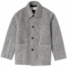 Dries Van Noten Men's Ronnor Wool Jacket in Grey